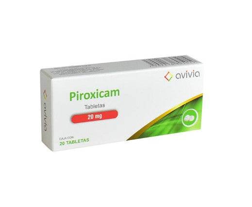 Piroxicam 20mg Tab 20